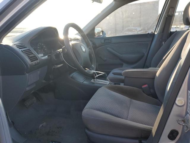 1HGES16305L007156 - 2005 HONDA CIVIC DX VP SILVER photo 7