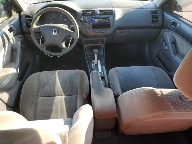 1HGES16305L007156 - 2005 HONDA CIVIC DX VP SILVER photo 8