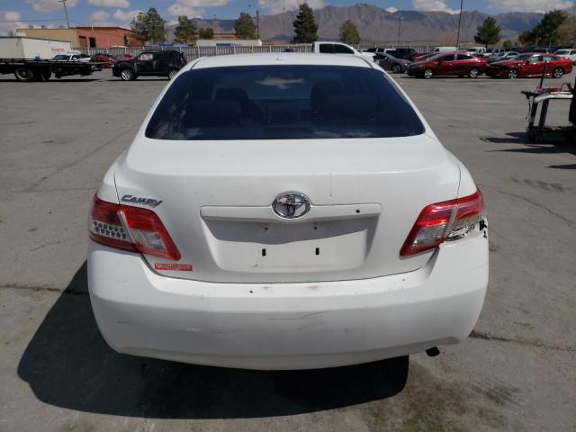 4T4BF3EKXBR108349 - 2011 TOYOTA CAMRY BASE WHITE photo 6
