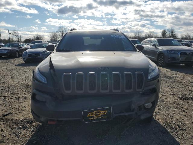 1C4PJMBB6EW285745 - 2014 JEEP CHEROKEE TRAILHAWK BLUE photo 5
