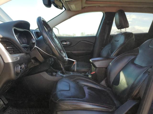 1C4PJMBB6EW285745 - 2014 JEEP CHEROKEE TRAILHAWK BLUE photo 7