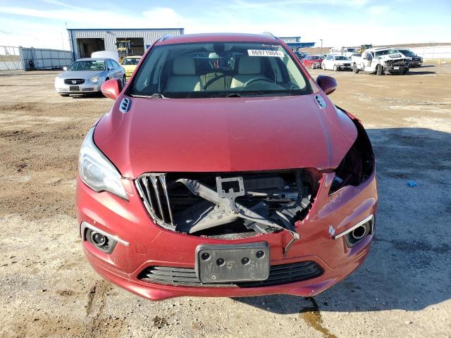 LRBFXBSA9HD092347 - 2017 BUICK ENVISION ESSENCE Կարմիր լուսանկար 5