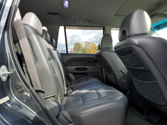 2HKYF18776H515517 - 2006 HONDA PILOT EX Կապույտ լուսանկար 11