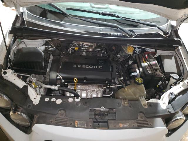 1G1JA5SH1E4235601 - 2014 CHEVROLET SONIC LS WHITE photo 11