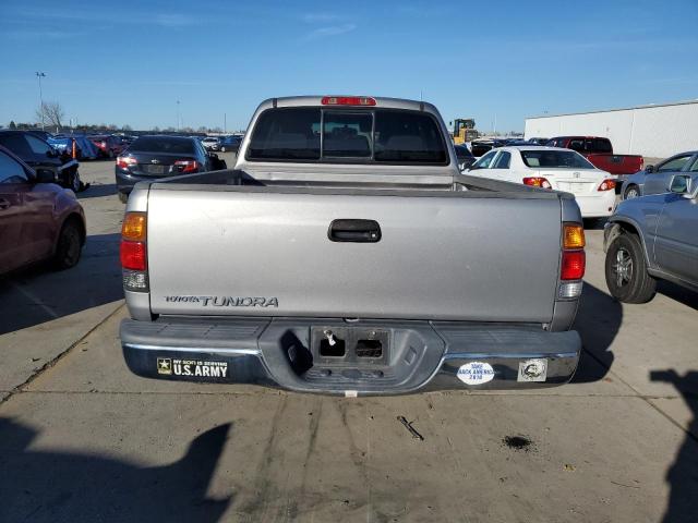 5TBRN34141S202716 - 2001 TOYOTA TUNDRA ACCESS CAB SR5 SILVER photo 6