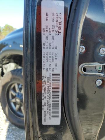 1C6RR7LT0HS566209 - 2017 RAM 1500 SLT BLACK photo 12