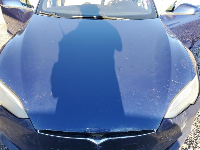 5YJSA1E1XGF156300 - 2016 TESLA MODEL S Կապույտ լուսանկար 11