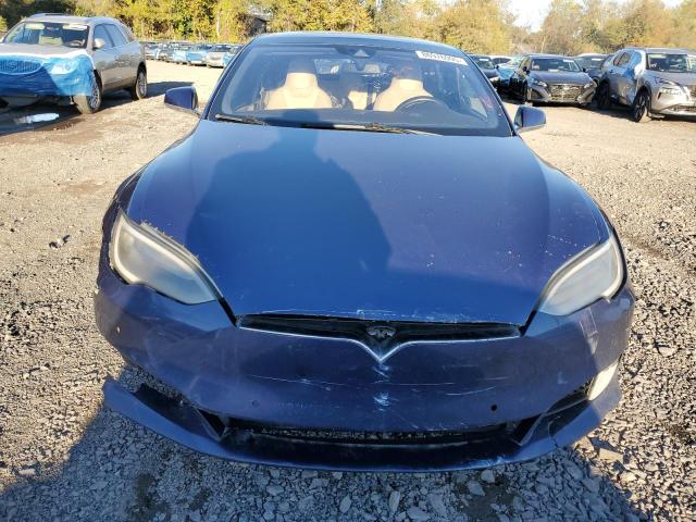 5YJSA1E1XGF156300 - 2016 TESLA MODEL S Կապույտ լուսանկար 5