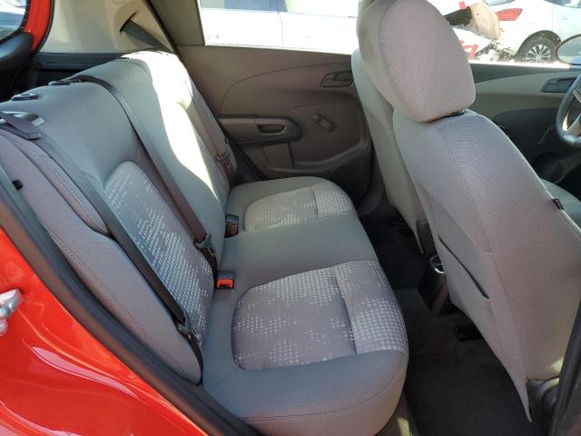 1G1JA6SH7F4195791 - 2015 CHEVROLET SONIC LS RED photo 10