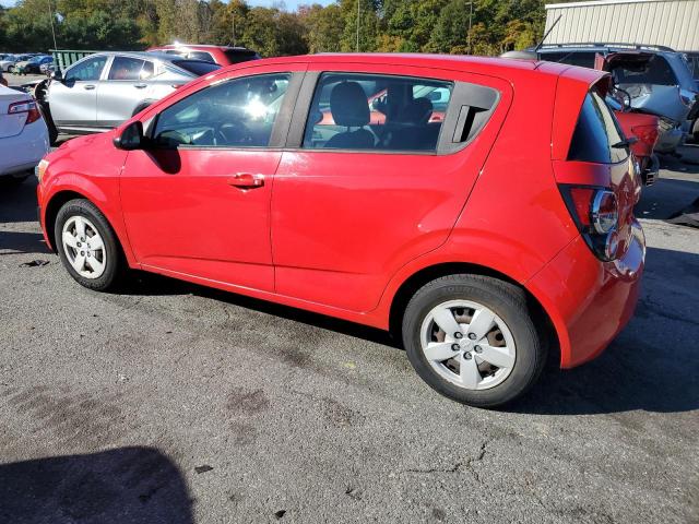 1G1JA6SH7F4195791 - 2015 CHEVROLET SONIC LS RED photo 2