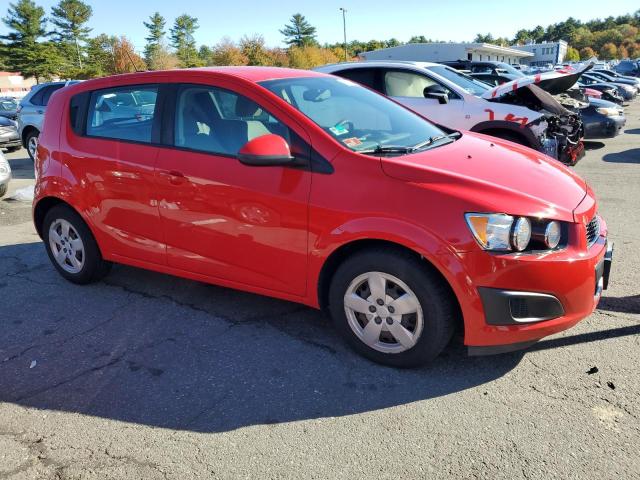 1G1JA6SH7F4195791 - 2015 CHEVROLET SONIC LS RED photo 4