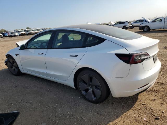 5YJ3E1EB7MF992742 - 2021 TESLA MODEL 3 WHITE photo 2