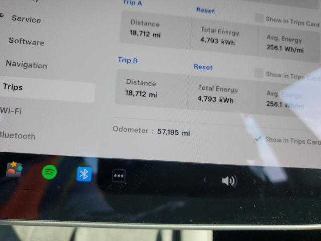 5YJ3E1EB7MF992742 - 2021 TESLA MODEL 3 WHITE photo 9