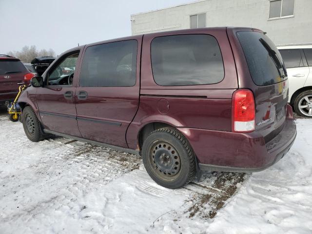 1GNDV23189D108866 - 2009 CHEVROLET UPLANDER LS BURGUNDY photo 2