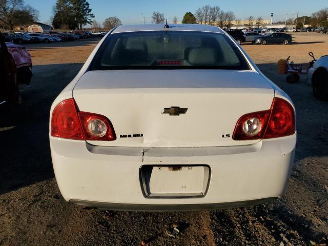 1G1ZG57B094198651 - 2009 CHEVROLET MALIBU LS WHITE photo 6