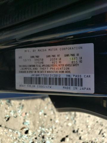 JM1BM1T72G1313812 - 2016 MAZDA 3 SPORT 黑色 照片 12