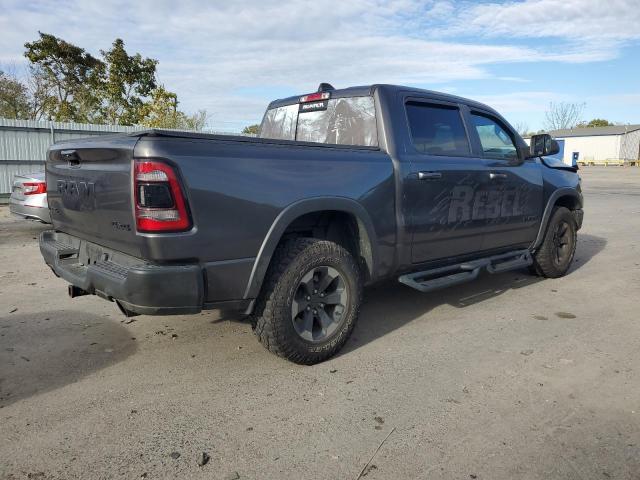 1C6SRFLT4KN743085 - 2019 RAM 1500 REBEL ნაცრისფერი ფოტო 3
