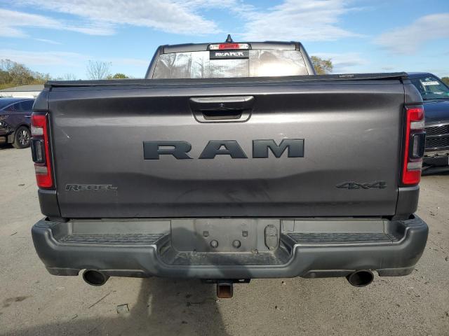 1C6SRFLT4KN743085 - 2019 RAM 1500 REBEL ნაცრისფერი ფოტო 6