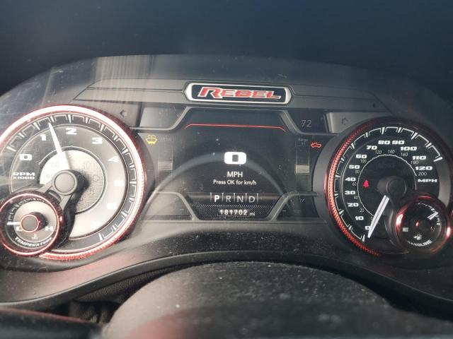 1C6SRFLT4KN743085 - 2019 RAM 1500 REBEL ნაცრისფერი ფოტო 9