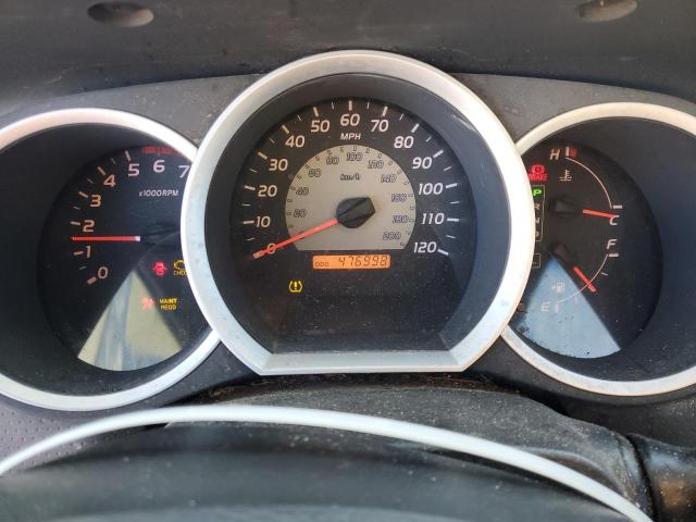 3TMJU62N47M048628 - 2007 TOYOTA TACOMA DOUBLE CAB PRERUNNER SILVER photo 9