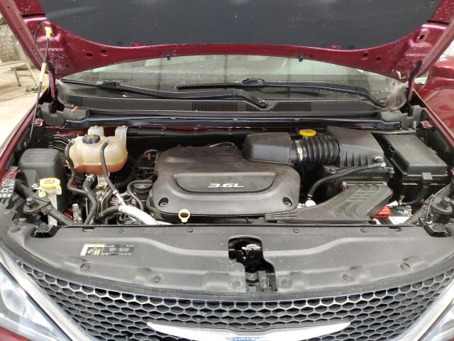 2C4RC1BG7JR149320 - 2018 CHRYSLER PACIFICA TOURING L BURGUNDY photo 12