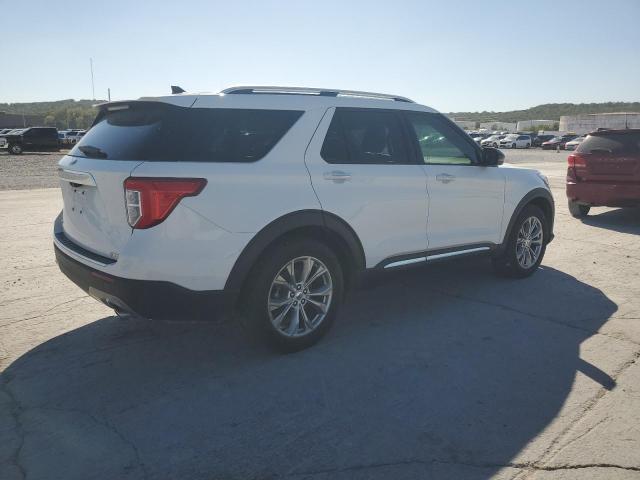 1FMSK7FH0MGB07454 - 2021 FORD EXPLORER LIMITED WHITE photo 3