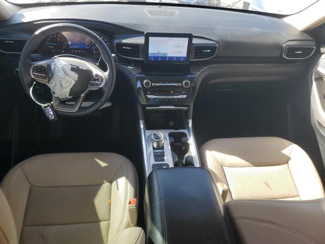 1FMSK7FH0MGB07454 - 2021 FORD EXPLORER LIMITED WHITE photo 8