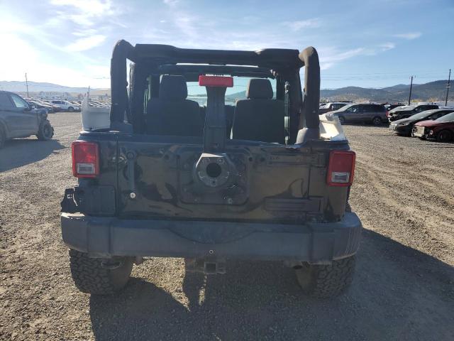 1C4AJWAG3CL258130 - 2012 JEEP WRANGLER SPORT 黑色 照片 6