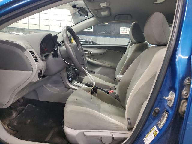 2T1BU4EEXAC380903 - 2010 TOYT COROLLA BASE أزرق صورة 7