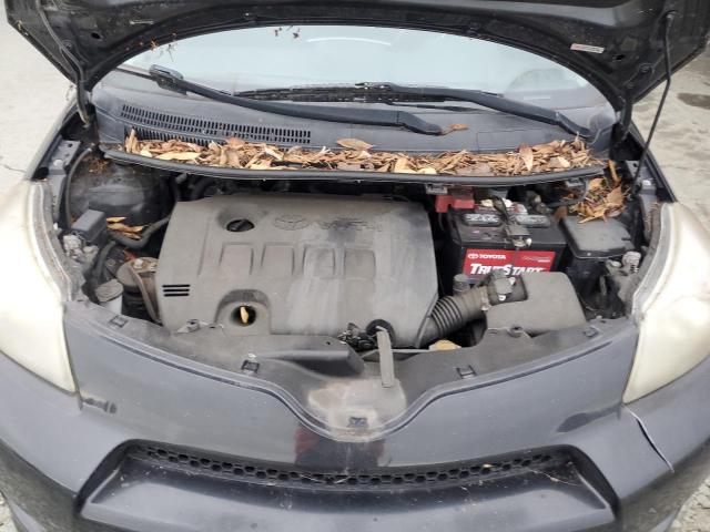 JTKKUPB46D1030781 - 2013 TOYOTA SCION XD BLACK photo 11