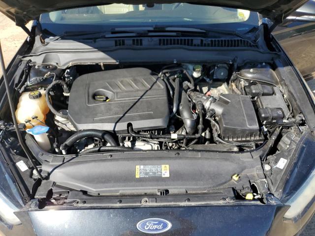 3FA6P0HD6ER140516 - 2014 FORD FUSION SE BLACK photo 11