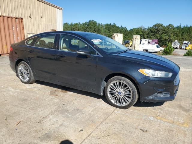 3FA6P0HD6ER140516 - 2014 FORD FUSION SE BLACK photo 4