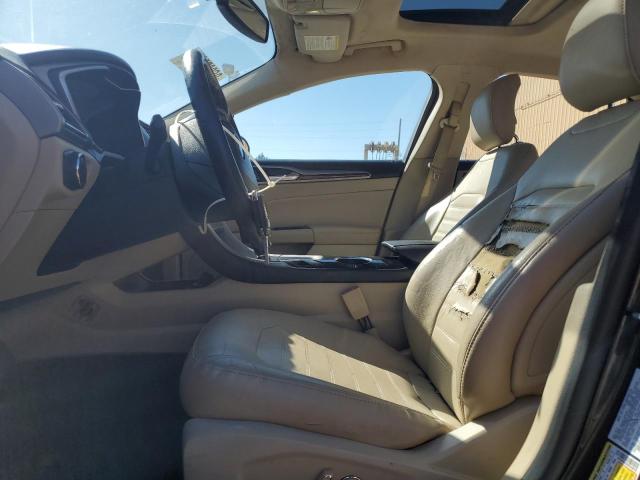 3FA6P0HD6ER140516 - 2014 FORD FUSION SE BLACK photo 7