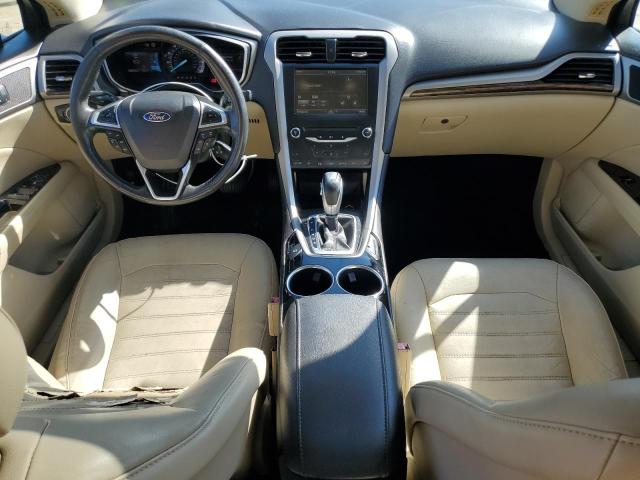 3FA6P0HD6ER140516 - 2014 FORD FUSION SE BLACK photo 8