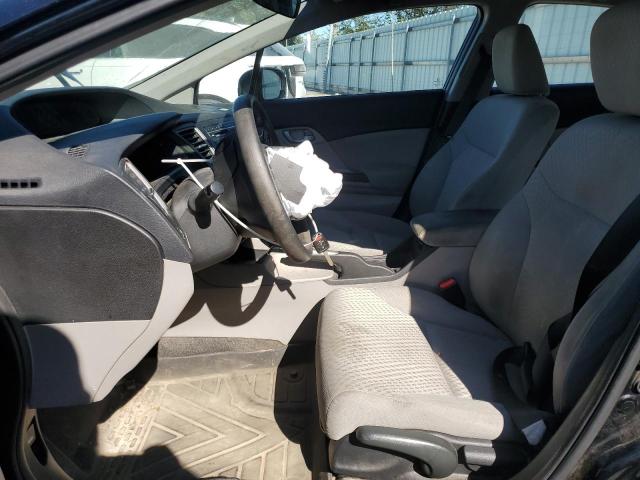 19XFB2F55FE046197 - 2015 HONDA CIVIC LX BLACK photo 7