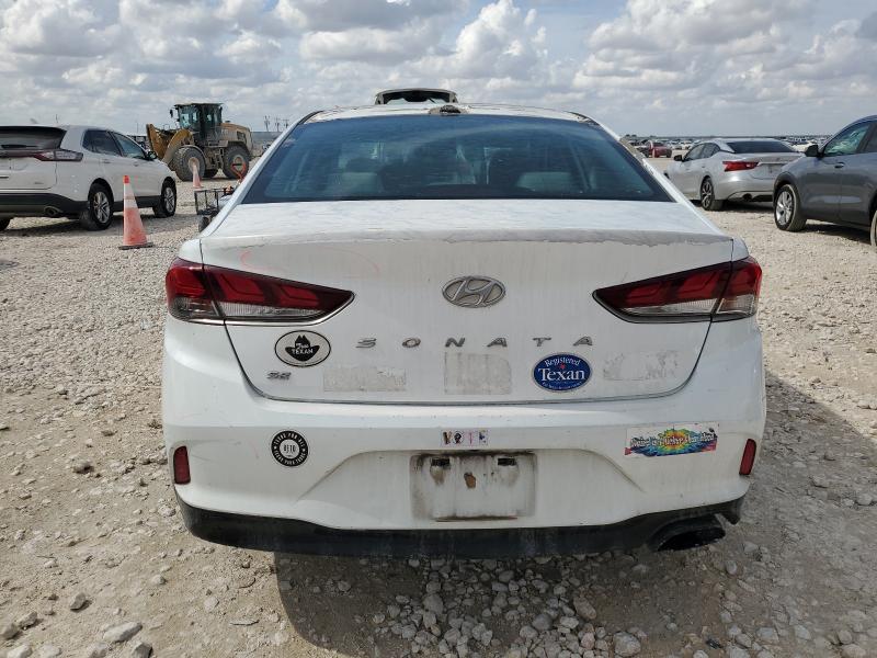 5NPE24AF5JH665913 - 2018 HYUNDAI SONATA SE WHITE photo 6