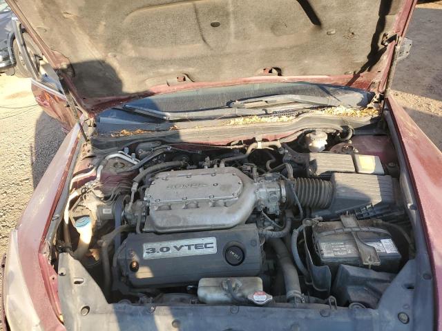 1HGCM66543A033882 - 2003 HONDA ACCORD EX RED photo 11