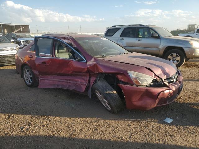 1HGCM66543A033882 - 2003 HONDA ACCORD EX RED photo 4