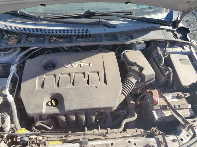 2T1BU4EE8AC403014 - 2010 TOYOTA COROLLA BASE ვერცხლისფერი ფოტო 11