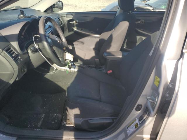 2T1BU4EE8AC403014 - 2010 TOYOTA COROLLA BASE ვერცხლისფერი ფოტო 7