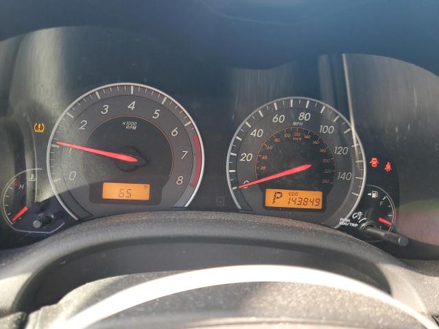 2T1BU4EE8AC403014 - 2010 TOYOTA COROLLA BASE ვერცხლისფერი ფოტო 9