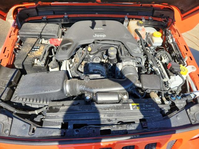 1C4HJXDG0JW272854 - 2018 JEEP WRANGLER U SPORT Pomarańczowy zdjęcie 12
