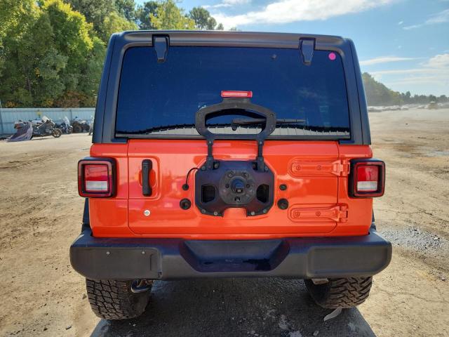 1C4HJXDG0JW272854 - 2018 JEEP WRANGLER U SPORT Pomarańczowy zdjęcie 6