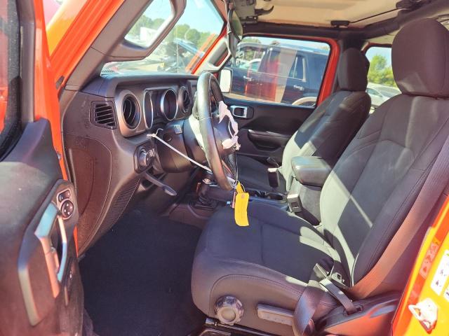 1C4HJXDG0JW272854 - 2018 JEEP WRANGLER U SPORT Pomarańczowy zdjęcie 7