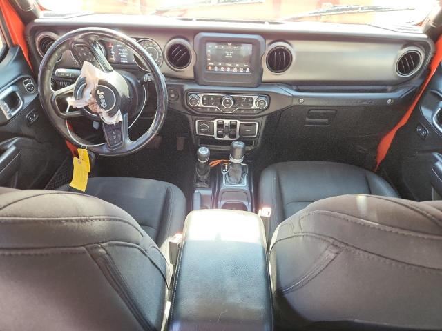 1C4HJXDG0JW272854 - 2018 JEEP WRANGLER U SPORT Pomarańczowy zdjęcie 8