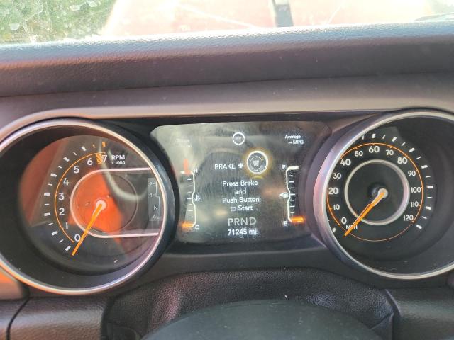 1C4HJXDG0JW272854 - 2018 JEEP WRANGLER U SPORT Pomarańczowy zdjęcie 9