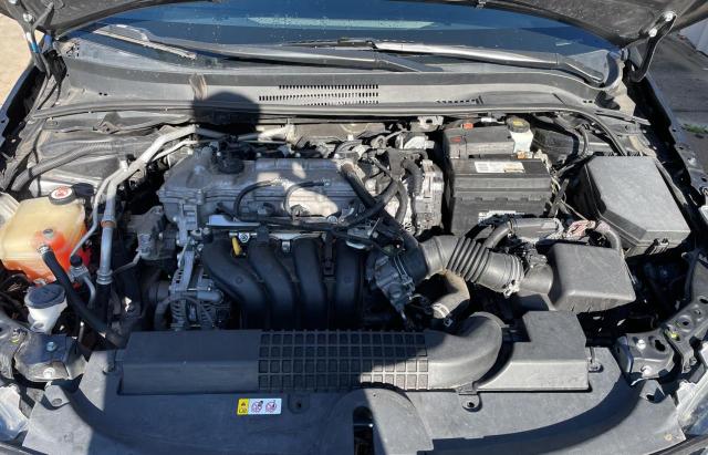 5YFEPMAE8MP200669 - 2021 TOYOTA COROLLA LE BLACK photo 7
