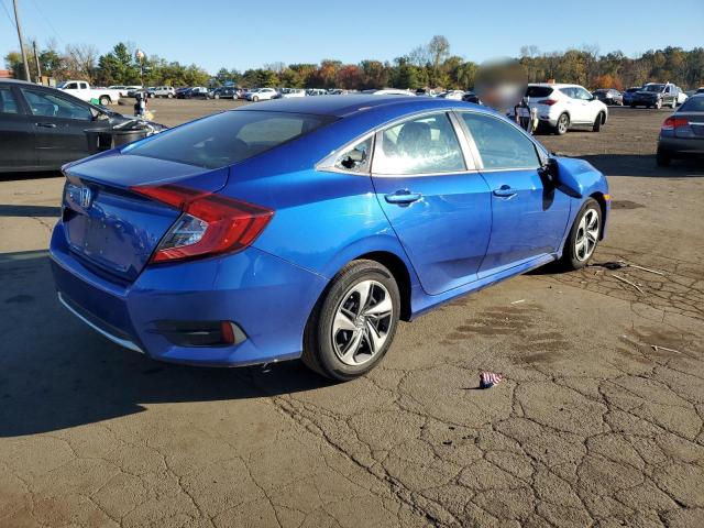 2HGFC2F62LH596335 - 2020 HONDA CIVIC LX BLUE photo 3