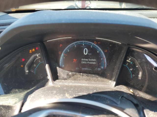 2HGFC2F62LH596335 - 2020 HONDA CIVIC LX BLUE photo 9