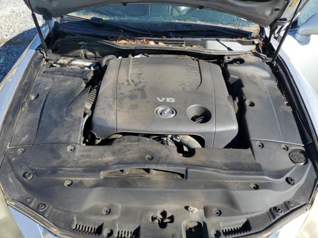 JTHBF5C26C5167194 - 2012 LEXUS IS 250 Արծաթագույն լուսանկար 11